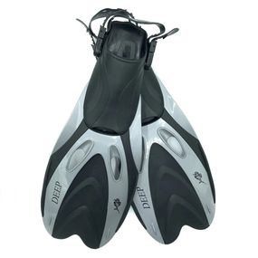 Ласты с открытой пяткой DLV Deep NE-66-39-43-GR размер SM/MD 39-43 серые