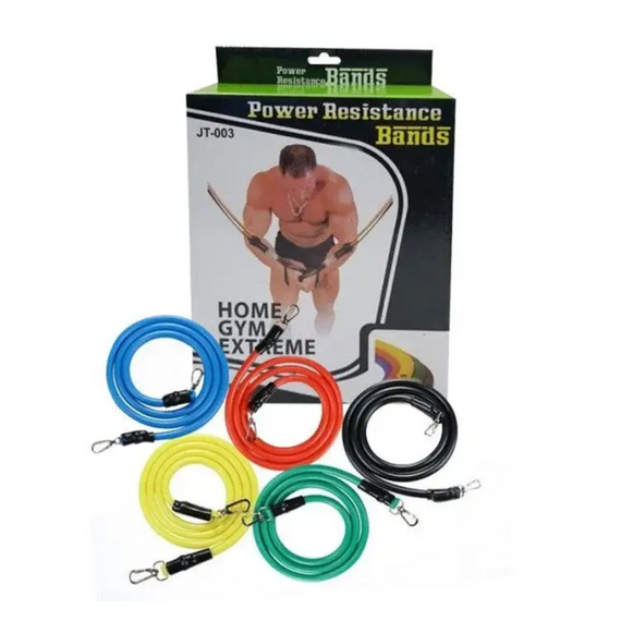 Набір фітнес гумок Power Resistance Bands, Гумки-еспандери   знижка