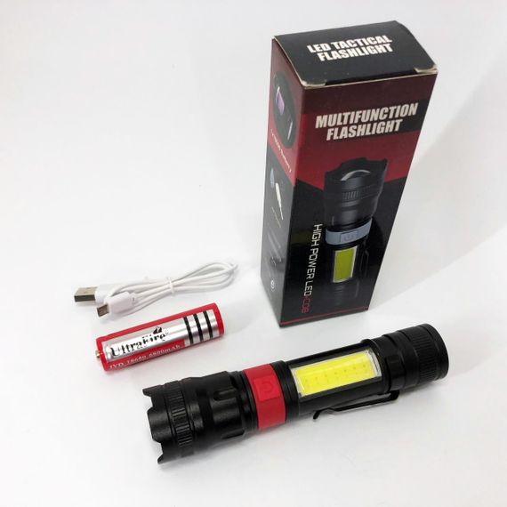 Ліхтар портативний переносний PL-826-P70-COB(white+red), Ліхтар переносний з світлодіодною лампою OA-44 | Зображення 4