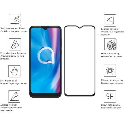 Стекло защитное Drobak Alcatel 1SE (616187) | Зображення 3