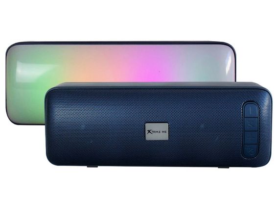 Блютуз Bluetooth колонка Xtrike ME SP-208BT беспроводная стереосистема с RGB подсветкой | Зображення 3