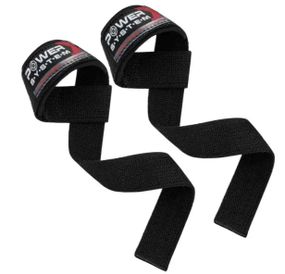 Лямки для тяги Power System PS-3400 Power Straps Black/Red (PS-3400_Bl/Red)