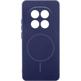 Чохол Silicone Cover Lakshmi Full Camera (AA) with Magnetic Fit для Xiaomi Redmi Note 15 Pro+ 5G Темно-синій / Midnight blue