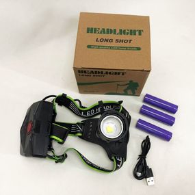 Налобний ліхтар з довготривалою роботою акумулятора Police BL-A14-3-P90, Ліхтар на голову для туристів GT-70