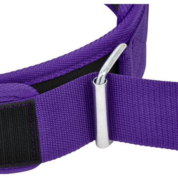 Пояс для важкої атлетики RDX RX5 Double Belt неопреновий Purpel XS | Зображення 4