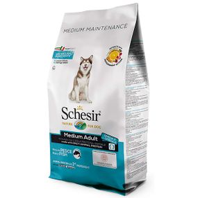 Корм Schesir Dog Medium Adult Fish сухий із рибою для собак середніх порід 12 кг