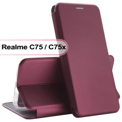 Чехол для мобильного телефона BeCover Exclusive Realme C75 / C75x Red Wine (713512)