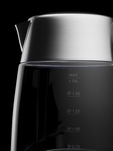 Электрочайник Polaris WIFI IQ Home Matte PWK 17115CGLD 1.7 л серебристый | Зображення 5
