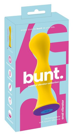 Анальна пробка з вібрацією bunt. anal vibrator sexstyle
