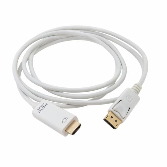 Кабель мультимедийный DisplayPort to HDMI 2.0m Extradigital (KBD1669) | Зображення 4