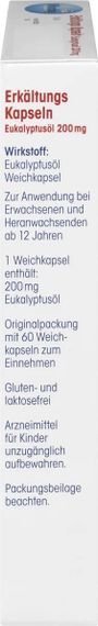 Капсули евкаліптової олії "Mivolis" при застуді для відхаркування слизу та очищення дихальних шляхів, 60 шт., Німеччина | Зображення 4