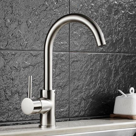 Кухонний змішувач Fabiano FKM 41 SS Inox 8232.401.0499 | Зображення 3