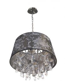 Люстра подвесная с абажуром E27 40W CH (BR-01 243S/8)