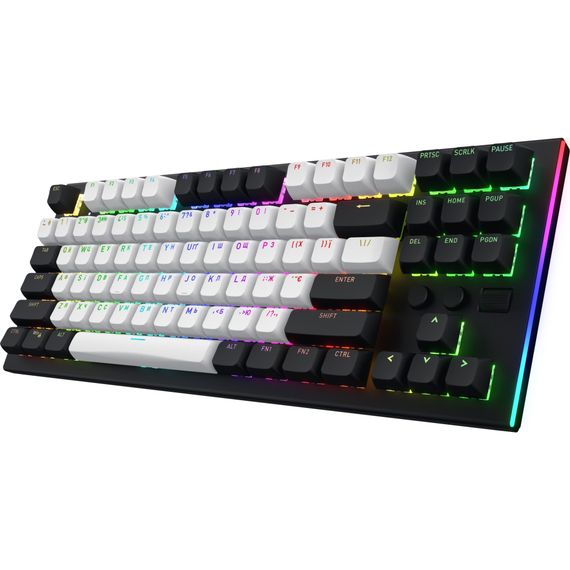 Клавіатура Hator Gravity TKL Orange USB Black (HTK560UA) | Зображення 3