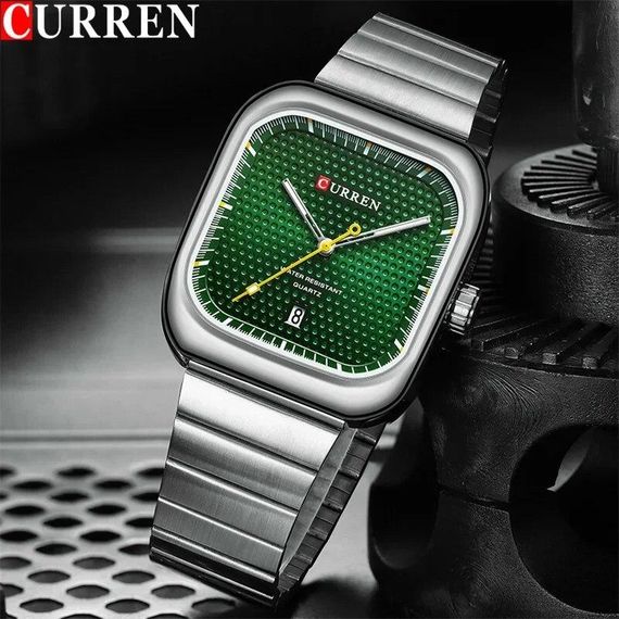 Curren 8460 Silver-Green | Зображення 1