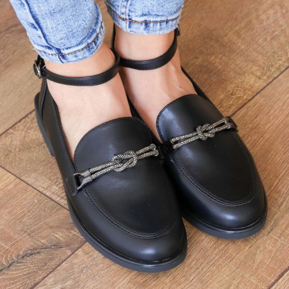 Туфли женские Fashion Geron 3164 36 размер 23,5 см Черный | Зображення 1