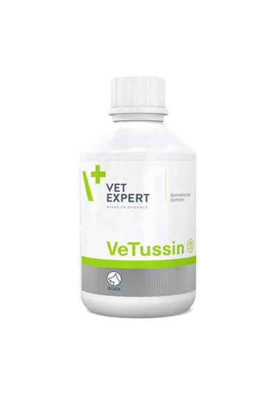 Vet Expert VeTussin Харчова добавка для підтримання дихальної функції у собак, 100 мл