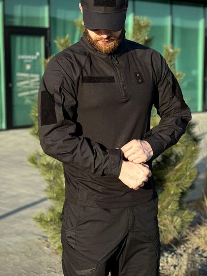 Убакс чорний Military CollPass Black БАТАЛИ | Зображення 7