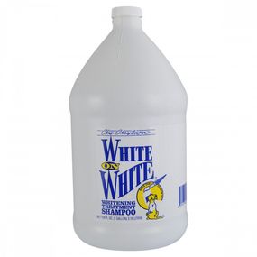 Шампунь Chris Christensen White on White для собак та котів для білої шерсті 3,8 л