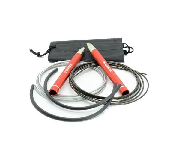 Скакалка швидкісна на підшипниках алюмінієва MadMax MFA-286 Speed jump rope Red 3 м (MFA-286-RED-U) | Зображення 4