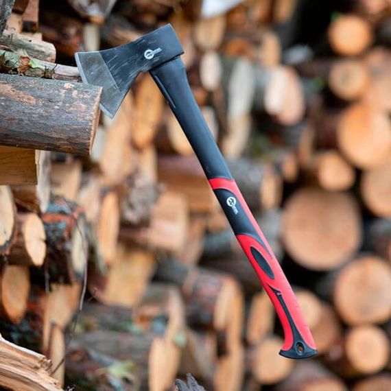 Сокира 1000 г, ручка з фібергласу INTERTOOL HT-0263 | Зображення 9