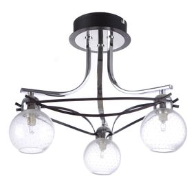 Люстра молекула галогенная с подсветкой LED G9 40W WH (BL-658S/3)