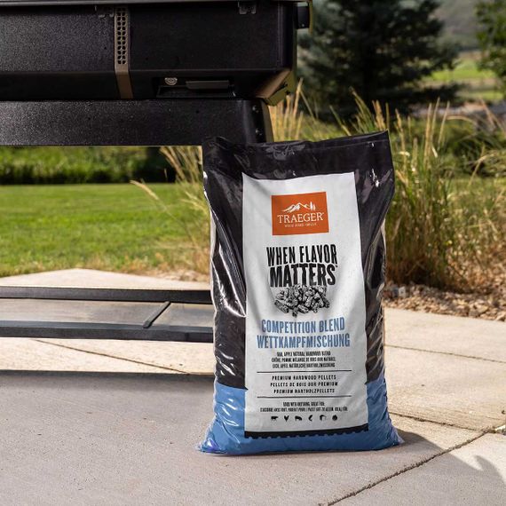 Пелети для гриля фірмова суміш Competition Blend 9кг 20л Traeger PEL417 Код: 014089 | Зображення 2