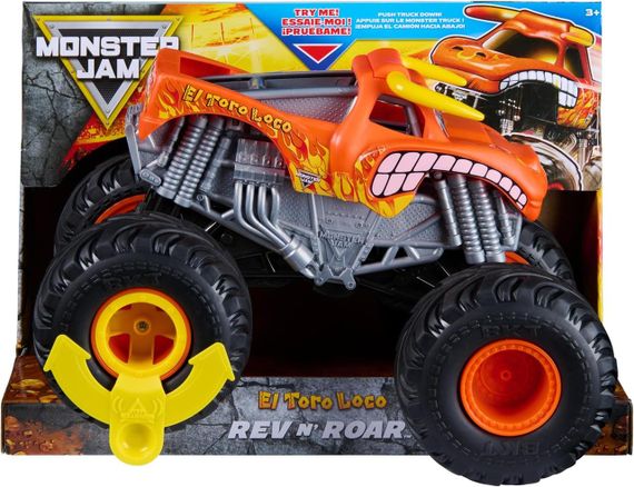 Джип Монстр Джем 1:18 Ель Торо Локо Rev N Roar Spin Master | Зображення 1