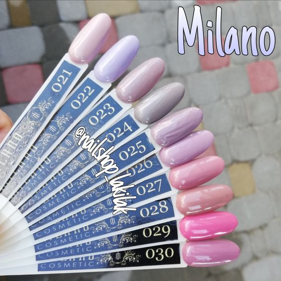 Гель-лак Milano 026 8мл | Зображення 6