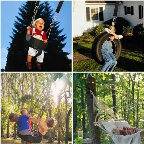 Повний комплект для кріплення гамака та гойдалки TRIZAND — надійність та зручність у кожному елементі 🏕️🪢 | Зображення 8