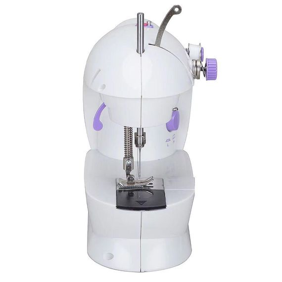 Швейная машинка со столом 250 Вт, Mini Sewing SM202A / Домашняя мини машинка для шитья с педалью | Зображення 3