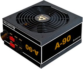 Блок живлення CHIEFTEC RETAIL A-90 GDP-650C, 650W, 14cm fan, eff. &gt;90%,24+8pin(4+4),3xMolex,6xSATA,2xPCIe 8pin(6+2),Modular (GDP-650C)
