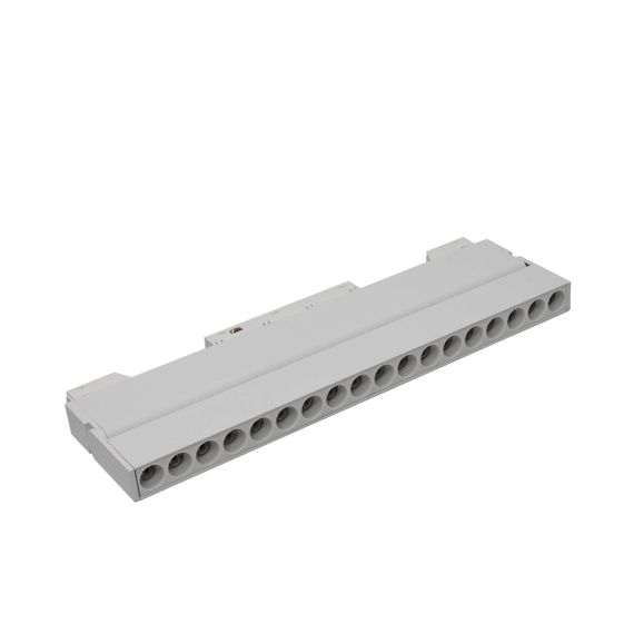 Магнітний трековий світильник PROLUM™ M20; 18W; 48V; Білий SERIES "MG"; Білий 4000K