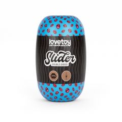 Мастурбатор - Slider Double-Ended Masturbator Mouth and Vagina Brown | Зображення 3