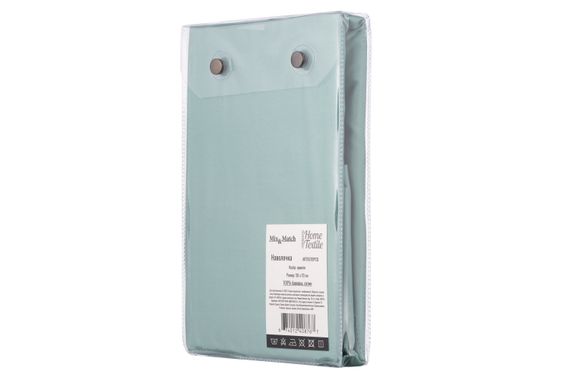 Наволочка Ardesto Mix&Match, 50х70см, 100% бавовна, сатин, шавлія (ART5070PCG) | Зображення 1