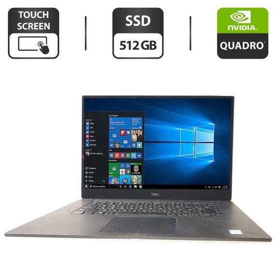 Мобильная рабочая станция Dell Precision 5540 / 15.6" (3840x2160) IPS Touch / Intel Core i7-9850H (6 (12) ядер по 2.6 - 4.6 GHz) / 16 GB DDR4 / 512 GB SSD / nVidia Quadro T1000, 4 GB GDDR5, 128-bit / WebCam б/у