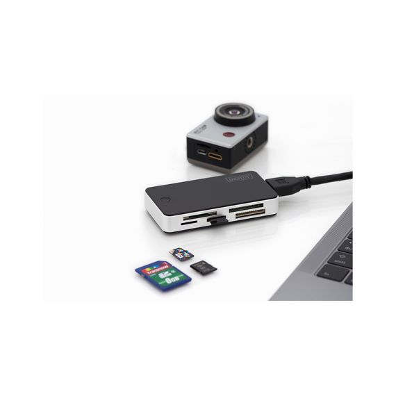 Зчитувач флеш-карт Digitus USB 3.0 All-in-one (DA-70330-1) | Зображення 3