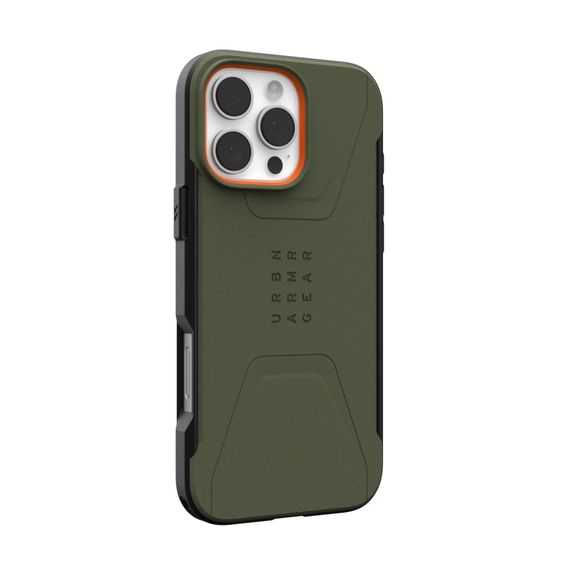Чохол до мобільного телефона UAG iPhone 16 Pro Max Civilian Magsafe Olive Drab (114445117272) | Зображення 1