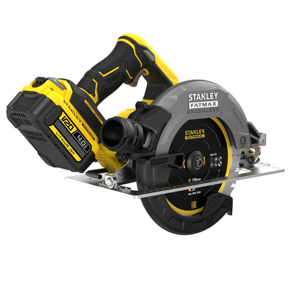 Пила циркулярна акумуляторна STANLEY FATMAX SFMCS550M2K | Зображення 2