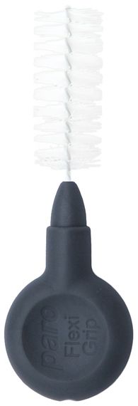 Міжзубні щітки paro® FLEXI-GRIP, x-великі, сірі, циліндричні (Ø щітки 9.5 мм, ДОО* 2.7 мм), 1 уп. x 48 шт.