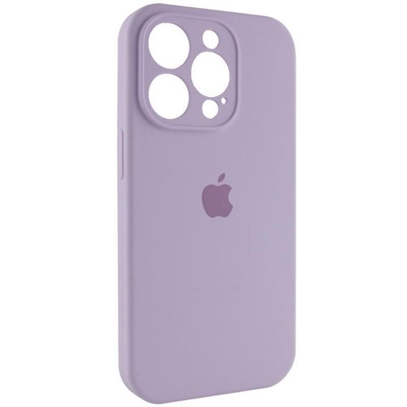 Чохол Silicone Case Full Camera Protective (AA) для Apple iPhone 14 Pro (6.1") Бузковий / Lilac | Зображення 1