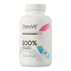 Вітамінно-мінеральний комплекс для спорту OstroVit 100% Vit&Min 30 Tabs