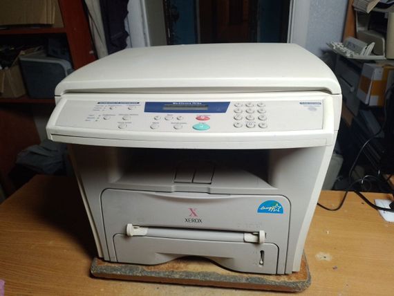 МФУ Xerox WorkCentre PE16e / Лазерная монохромная печать / 600 x 600 dpi / A4 / 16 стр/мин / USB 2.0, LPT б/у | Зображення 1