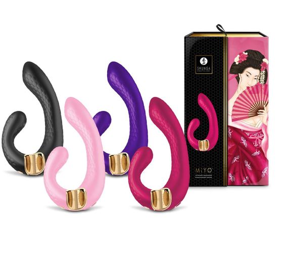 Вібратор-кролик Shunga Miyo Raspberry, Малиновый | Зображення 7