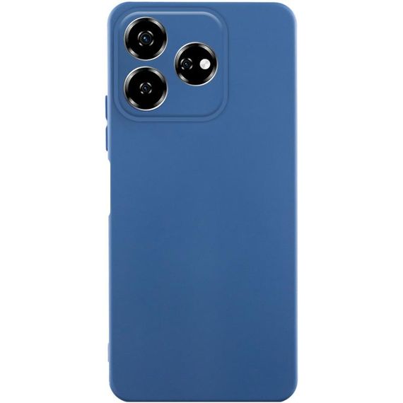Чохол TPU GETMAN Liquid Silk Full Camera для ZTE Nubia V60 Синій / Navy blue