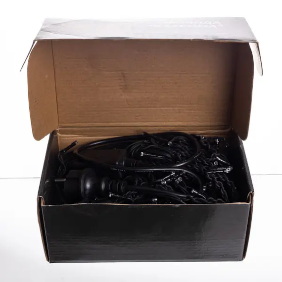 Вулична гірлянда Бахрома 20 м 335 LED гірлянда штора чорний провід Синій 20MBBL | Зображення 4