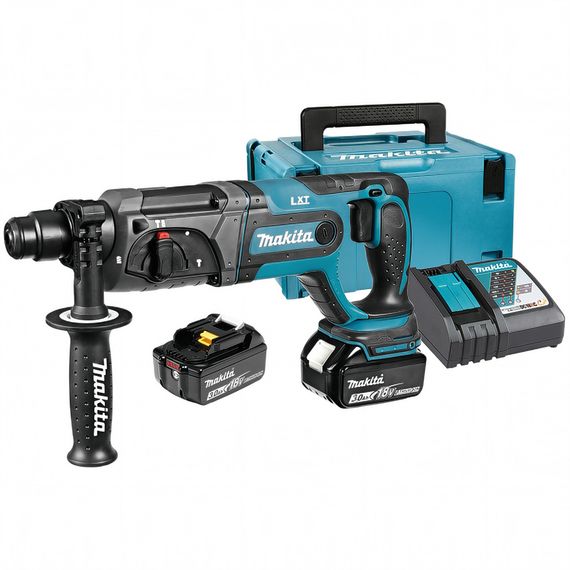 Перфоратор аккумуляторный Makita DHR241RFJ (LXT, 1.9 Дж, SDS-PLUS)