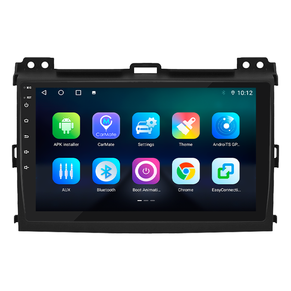 Штатная магнитола Lesko Toyota Land Cruiser Prado (2002-2009гг) 9" 4/64GB 4G+CarPlay Premium GPS Android | Зображення 2