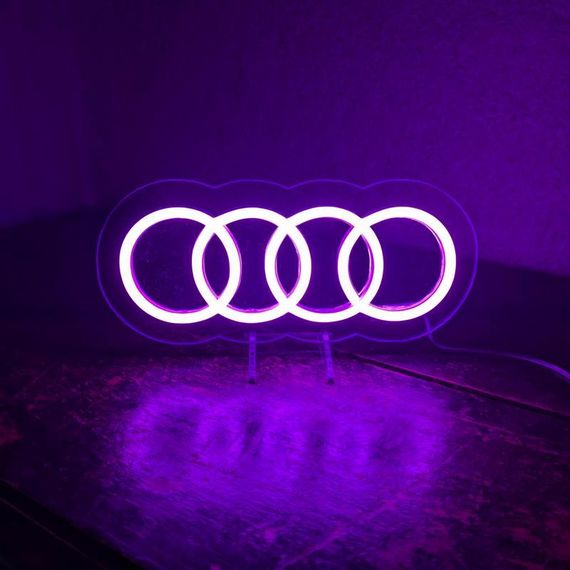 Неоновий світильник Audi 270х120 acr-n000096 | Зображення 5