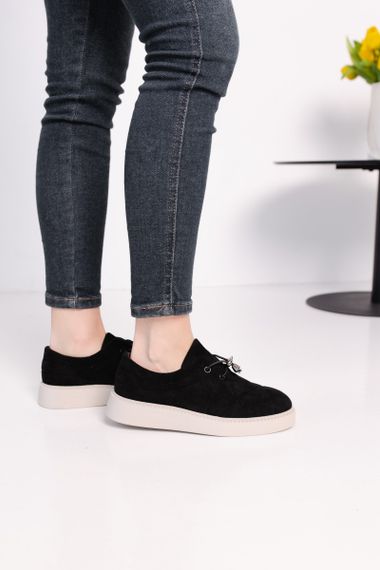 Лоферы женские Fashion Wendy 3911 36 размер 235 см Черный | Зображення 5